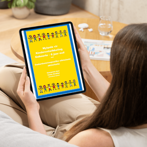 Mylpale vir kinderontwikkeling on ipad or tablet