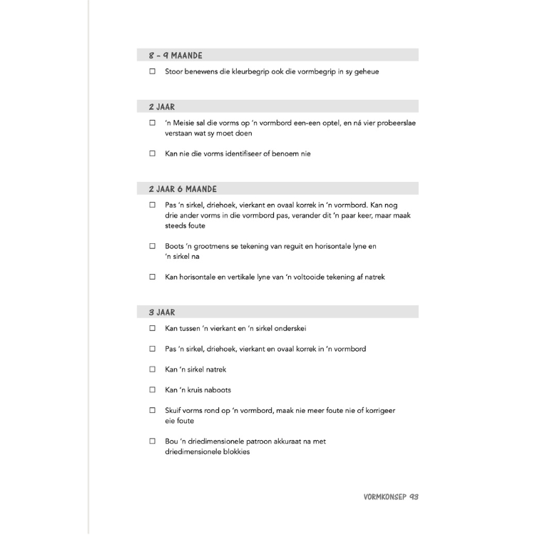 eBoek: Mylpale vir Kinderontwikkeling Geboorte – 6 jaar oud - Image 7