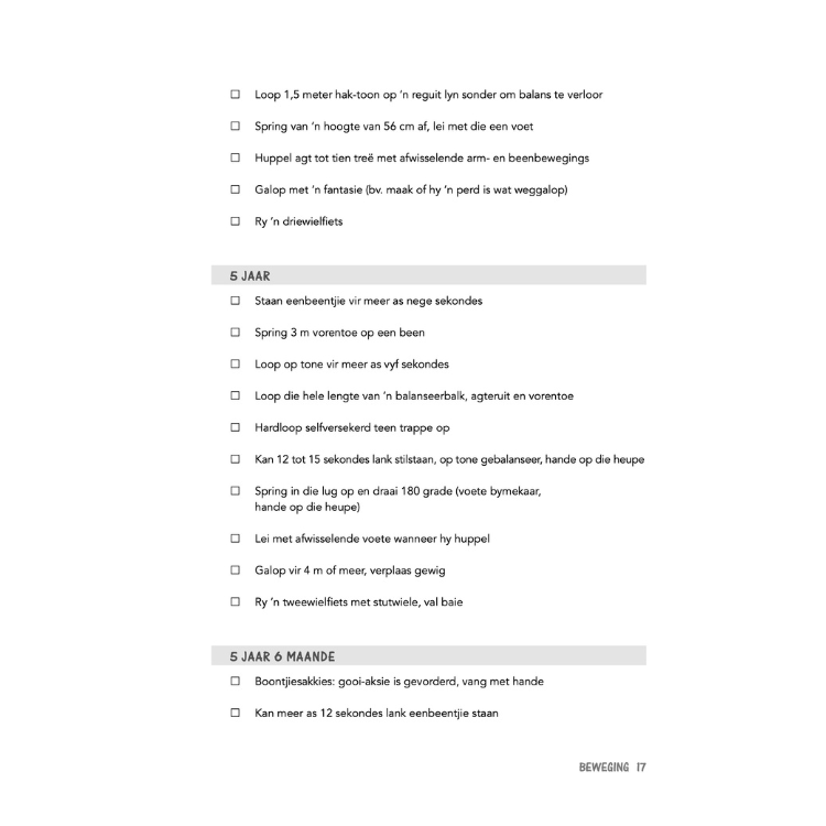 eBoek: Mylpale vir Kinderontwikkeling Geboorte – 6 jaar oud - Image 9